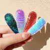 10Pcs/Set Gradient Sequins Metal BB Clips Hair Clips for Kids Handmade Solid Color Hairpins Barrettes Girl Hair Accessories Sets