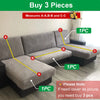 Solid Sofa Cover for Living Room Elastic 1/2/3/4 Seater Sofa Cover L Shaped Corner Sofa Cover Elastic Cover for Sofa