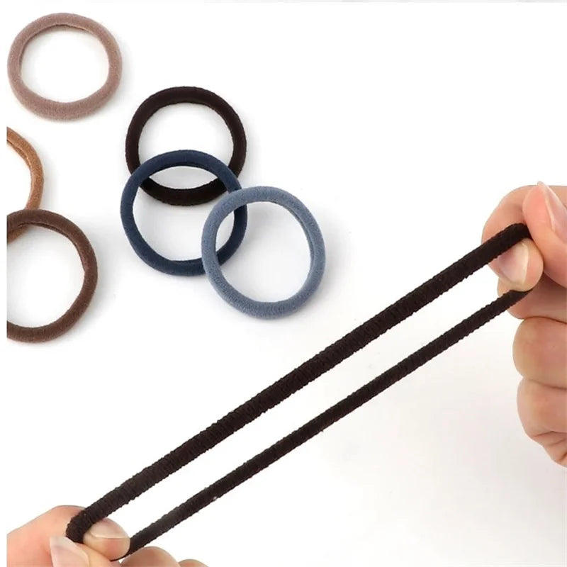 20/100pcs Kids High Elastic Hair Bands Girls Sweets Scrunchie Rubber Band for Children Hair Ties Headband Baby Hair Accessories