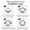 for Ford Fiesta Fiesta ST MK1 MK2 MK3 MK4 MK5 MK6 MK7 MK8 Car Steering Wheel Cover 9 Colors PU Leather Non-slip Auto Accessories