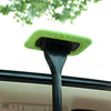 Car Window Brush Defogging Cleaner Windshield Wiper Microfiber Brush Automatic Towel Cleaning Tool With Handle Car Accessories