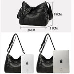 Load image into Gallery viewer, Fashion Soft Leather Crossbody Bags for Women 2024 Casual Female Multi Pocket Messenger Bags Retro Handbags Ladies Shoulder Bags
