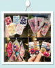2PCS New Cute Panda BB Clips Cartoon Kids Hairpins Children Headwear Baby Clips Headdress Elastic Hair Bands Girls Accessories