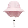 Summer Mesh Shawl Hat for Baby UV Protection Kids Bucket Hats with Windproof Rope Adjustable Light Breathable Beach Accessories