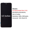 6.5'' Screen For Xiaomi Redmi Note 10 5G LCD Display Touch Screen Assembly For Redmi Note 10 5G M2103K19G, M2103K19C LCD Display