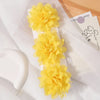 5/3Pcs Children Handmade Chiffon Petals Poppy Flower Hair Clips Rolled Rose Fabric Hair Flowers for Kids Girls Hair Accessories