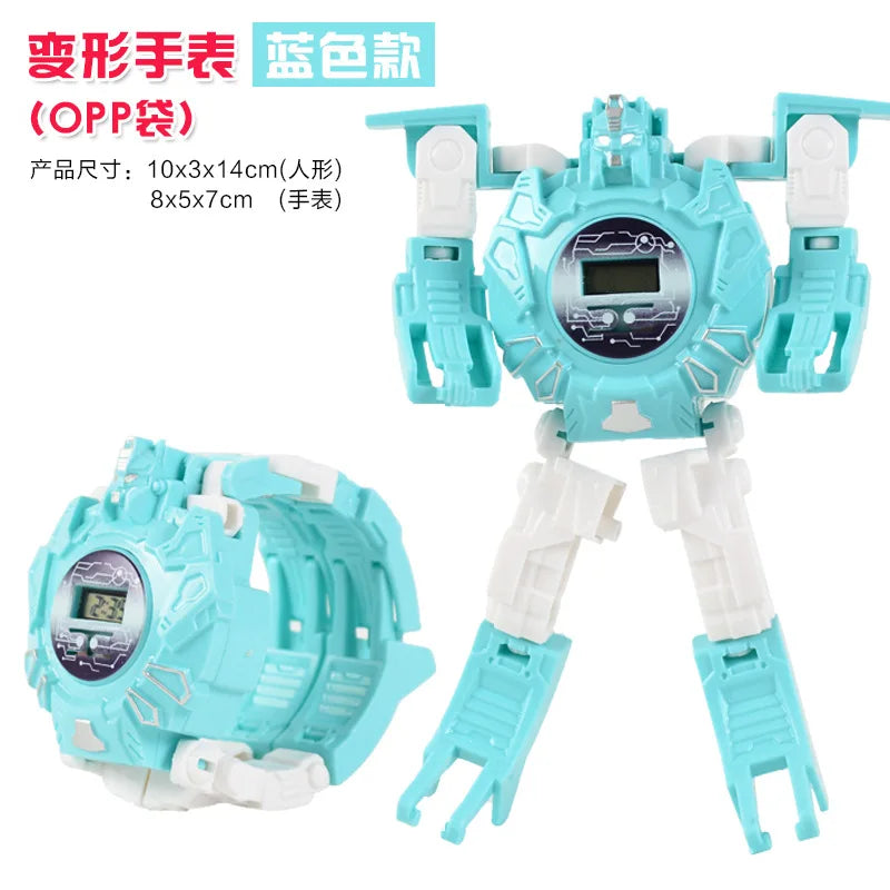 Children's electronic toy morphing watch Fun morphing robot electronic watch