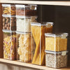 Sealed Plastic Food Storage Box Candy Dried Jars Fridge StorageTank Containers Household Items Kitchen Organizer 460ml 700ml