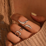 Load image into Gallery viewer, Stainless Steel Rings Stylish Skeleton Engraving Design Various Styles to Choose New Ring For Women Jewelry Gift Recommendation
