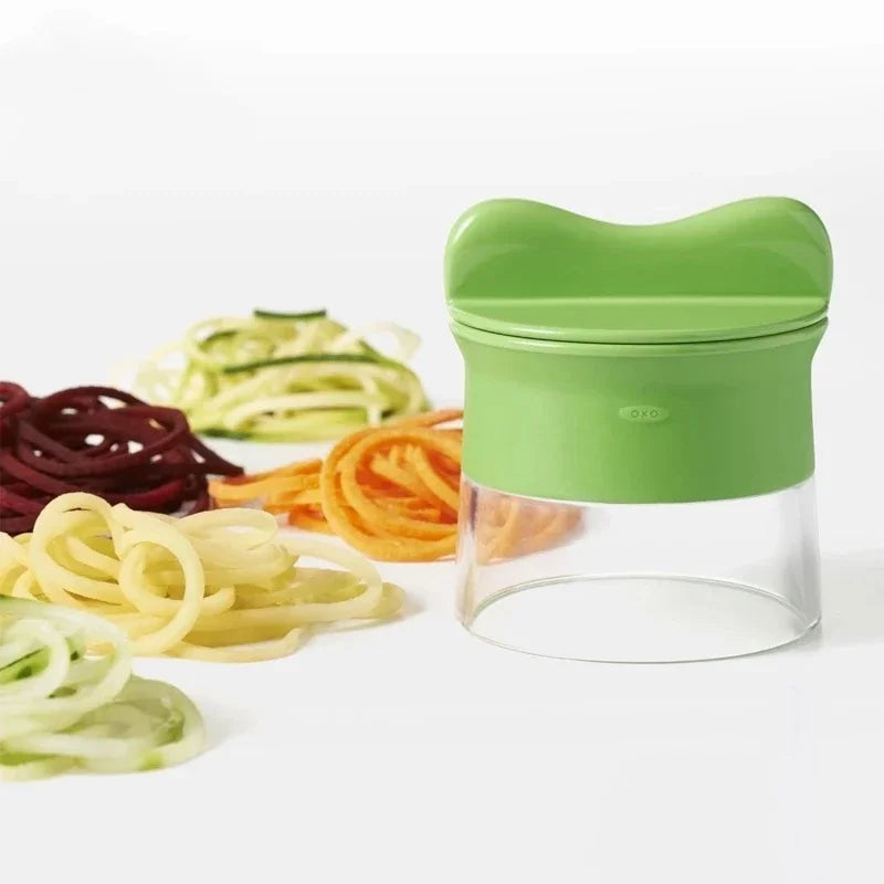 Rotary Grater Handheld Fruit and Vegetable Slicer Adjustable Spiral Grater Multi-function Cutter Salad Tools Kitchen Accessories