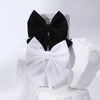 2pcs/set Elegant Sweet Bow Ribbon Hair Clip Fashion Simple Solid Clip Hair Pin Retro Barrettes with Clips Girls Hair Accessories