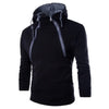 Autumn New Men's Hoodies Sweatshirts Zipper Hoodie Men Sweatshirt Solid Color Man Hoody Sweatshirts For Male