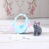 Dollhouse Furniture Cute Kids Toys for Barbies Miniature Accessories Pet House Dogs Medical Treatment DIY Birthday Gift