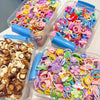 40-50Pcs Children Hair Bands Girls Cartoon Elastic Hair Ties Baby Head Rope Kids Small Animal Headband Cute Hair Accessories
