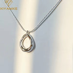 Load image into Gallery viewer, XIYANIKE Irregular Hollow Water Droplets Necklace For Women Girl Clavicle Choker Fashion Jewelry Friend Gift Party collier femme
