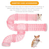 Hamster Accessories Cage Tunnel Plaything Pet Little Adventure Plastic Tube DIY Labyrinth Toy Pipes