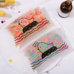 Load image into Gallery viewer, 500Pcs/lot Girls Colourful Disposable Rubber Band Hair Ties Headband Children Ponytail Holder Bands Kids Hair Accessories
