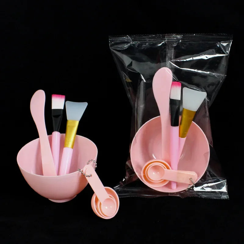 Face Mask Mixing Bowl Set DIY Facemask Mixing Tool with Silicone Mask Bowl Makeup Brushes Spatula Beauty Skin Care Beauty Health