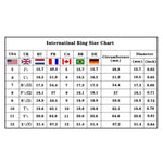 Load image into Gallery viewer, Blue/White Round Cubic Zirconia Promise Rings for Women Wedding Engagement Bands Accessories Fashion Jewelry 2023 New
