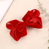 Elegant Velvet Hair Bow Clip Sweet Butterfly Barrettes Kids Hair Accessories Girls Hairpins Headdresses Women Headwear