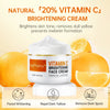 Vitamin C for Face Cream Pigments Dark Spots Removal Whitening Facial Cream Lightening Skin Care Products Beauty Health