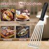 Kitchen Frying Spatula Non-slip Stainless Steel Slotted Turner & Fish Spatula Leaky Shovel Fish Slice Kitchen accessories