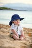 Summer Mesh Shawl Hat for Baby UV Protection Kids Bucket Hats with Windproof Rope Adjustable Light Breathable Beach Accessories