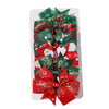 6/8pcs/set Christmas Bows New Year Party Decor Hair Bows for Girl Kids Hair Christmas Decorations Supplies Baby Hair Accessories