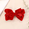 Elegant Velvet Hair Bow Clip Sweet Butterfly Barrettes Kids Hair Accessories Girls Hairpins Headdresses Women Headwear