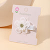 5/2/1/pcs Ins Daisy Flower Hair Clips Baby Girl Hairpins for Kids Lace White Barette Princess Hooks Infant Accessories Korean