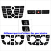 For Opel Astra J Button Sticker Climate Radio Panel Repair For Vauxhall Astra J GTC Car Accessories Refinishing Meriva B Switch