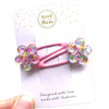 2PCS Cute Star Flower Grape Cartoon Princess Headwear Kids Elastic Hair Bands Baby Headdress Children Ropes Girls Accessories