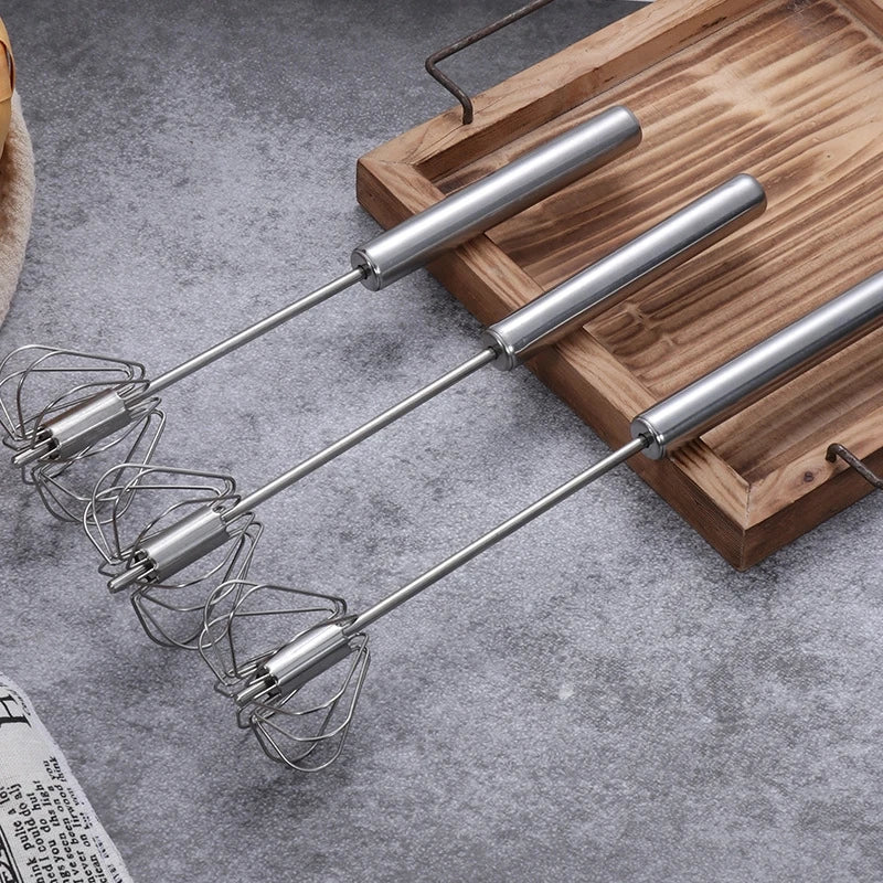 Hand Pressure Semi-automatic Egg Beater Stainless Steel For Molds For Hotcakes Salt Shaker Kitchen All New Items Coffee Makers
