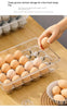 Egg storage box Refrigerator special fresh-keeping sealed anti-drop egg box Home kitchen sorting food storage box kitchen items