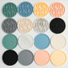 Food Grade Silicone Cup Coaster Tabletop Protection Slip Insulation Pad Glass Cup Mat Hot Drink Holder Home Kitchen Accessories