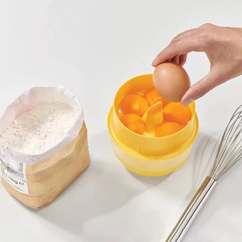 Egg Yolk Separator And Clear Kitchen Gadgets Egg Separator Baking Tools Large Capacity Kitchen Accessories