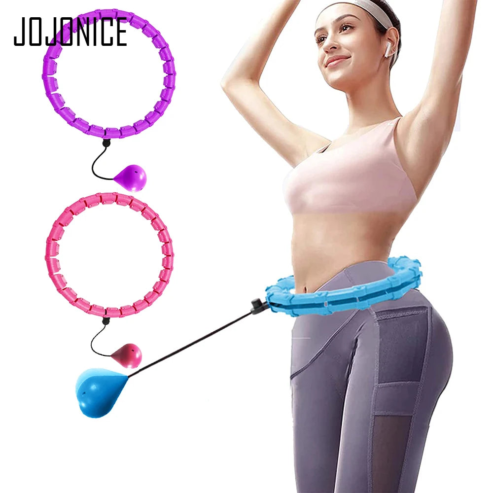 21/24/27/30 Knots Sport Fitness Hoops Abdominal Thin Waist Exercise Massage Hoop Fitness Equipment Gym Home Training Weight Loss