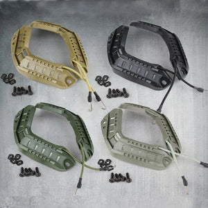 Airsoft Paintball Tactical Side Rail Set Guide for MICH Fast MH BJ PJ Helmet Accessories