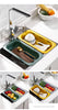 Retractable Sink Drain Rack Drain Basket Dish Shelf Adjustable Vegetable Fruits Washing Basin Filter Basket Kitchen Accessories