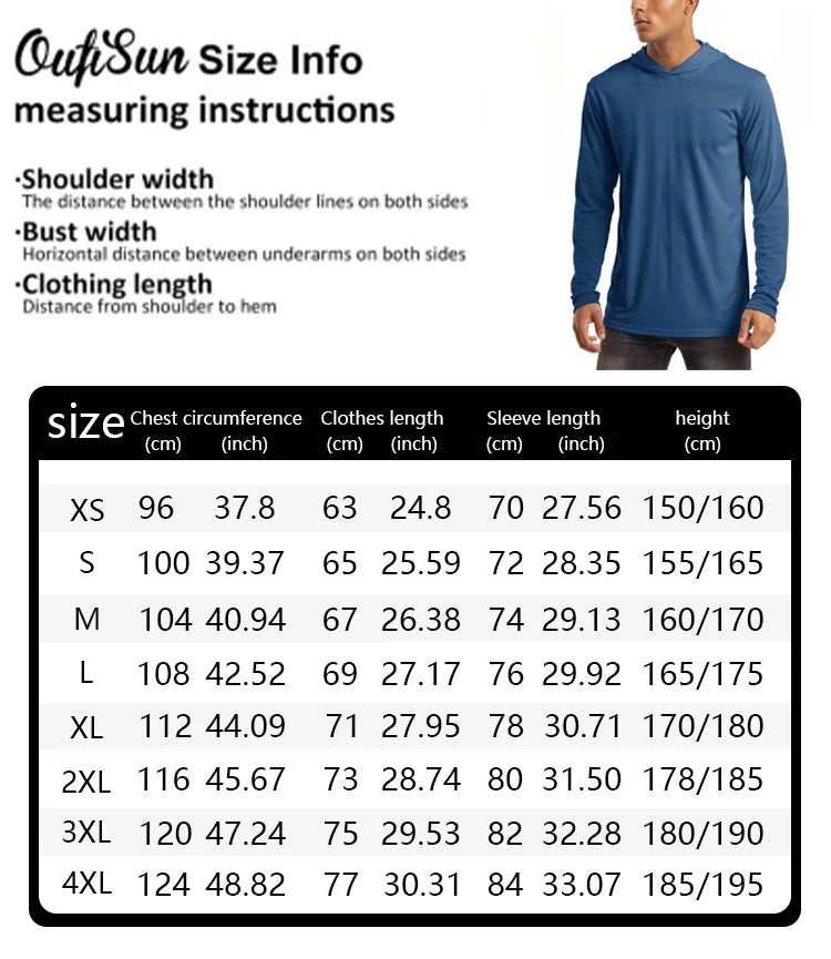 New Men's Sports Long Sleeve T-Shirt Summer Sweatshirt Long Sleeve Hoodie Sunscreen Outdoor/Climbing/Hiking/Fishing/Jogging