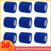 1/6/10/12Pcs Dark blue Sport Self Adhesive Elastic Bandage Wrap Tape Elastoplast For Knee Support Pads Finger Ankle Palm