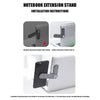 Mobile Accessories Strong Adhesion Portable Metal Aluminum Alloy Laptop Pc Mobile Phone Holder Stand For Business Office