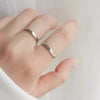 1/2pcs Sun Moon Couple Rings Open Adjustable Ring Eachother Lovers Minimalist ring gift Engagement Wedding Rings Bride Jewlery