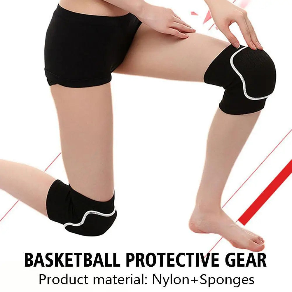 1pair Dancing Knee Pads For Volleyball Yoga Women Kids Men Patella Brace Support Eva Kneepad Fitness Protector Work Gear S4x2