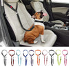 Solid Anti-shock Two-in-one Dog Harness Leash Pet Car Seat Belt with Clip Backseat Safety Belt  Kitten Collar Pet Accessories