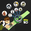 Bandai Original 3D Ben 10 Watch Earth Defenders Projection Watch Omnitrix Toy Anime Figures Model PVC Toys for Boys Gifts