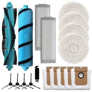Main Side Brushes Filter Mop Dust Bags Kit For Cecotec For Conga 11090 Home Cleaning Vacuum Cleaner Replacement Accessories