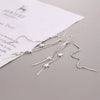 925 Sterling Silver Star Tassel Earrings Long Fashion Charm Earrings Birthday Gift Women's Fine Jewelry Accessories