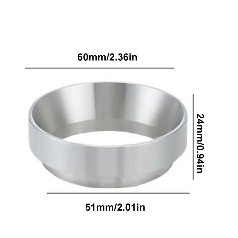 Magnetic Coffee Grinder Rings Magnetic Coffee Powder Tool Espresso Dispensing Funnel Accessories For Home Cafe Hotel Restaurant