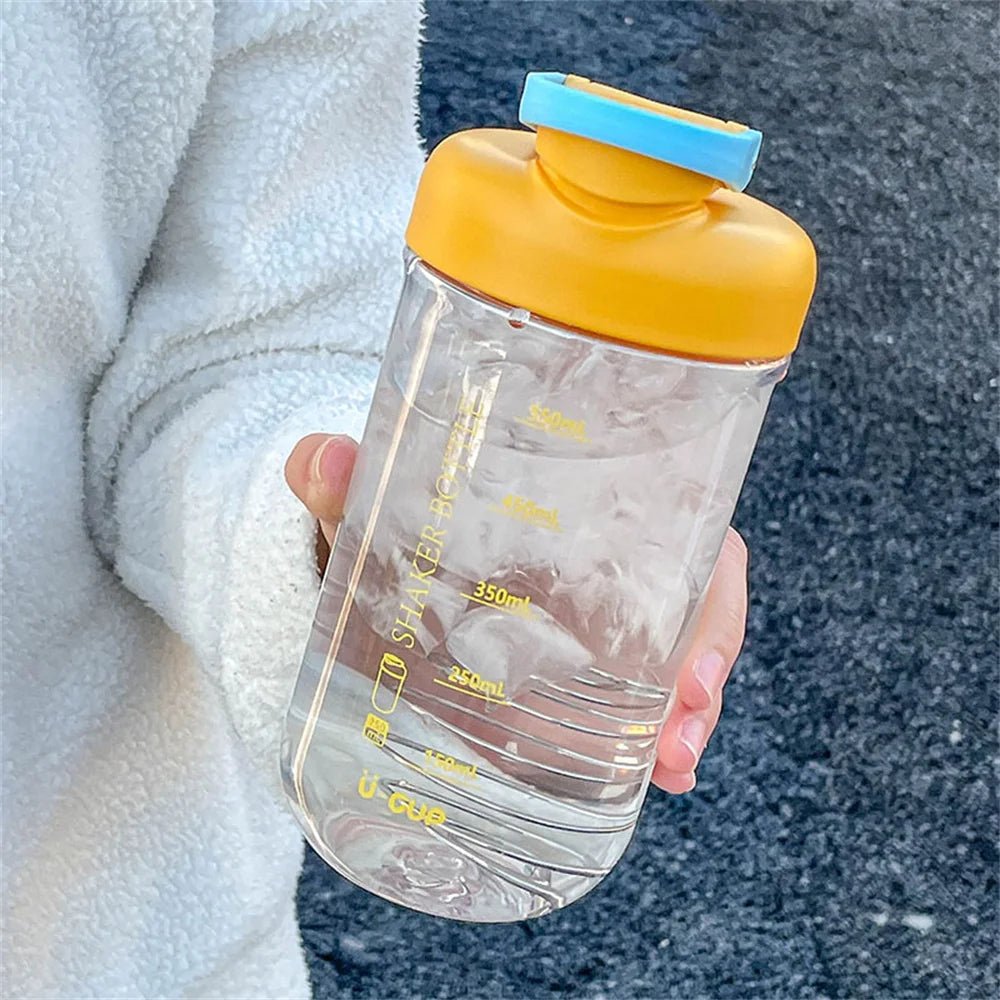 Portable Shake Cup Protein Powder Fitness Men's Sports Cup High Color Value Net Red Cup Mixing Cup Shaker Bottles